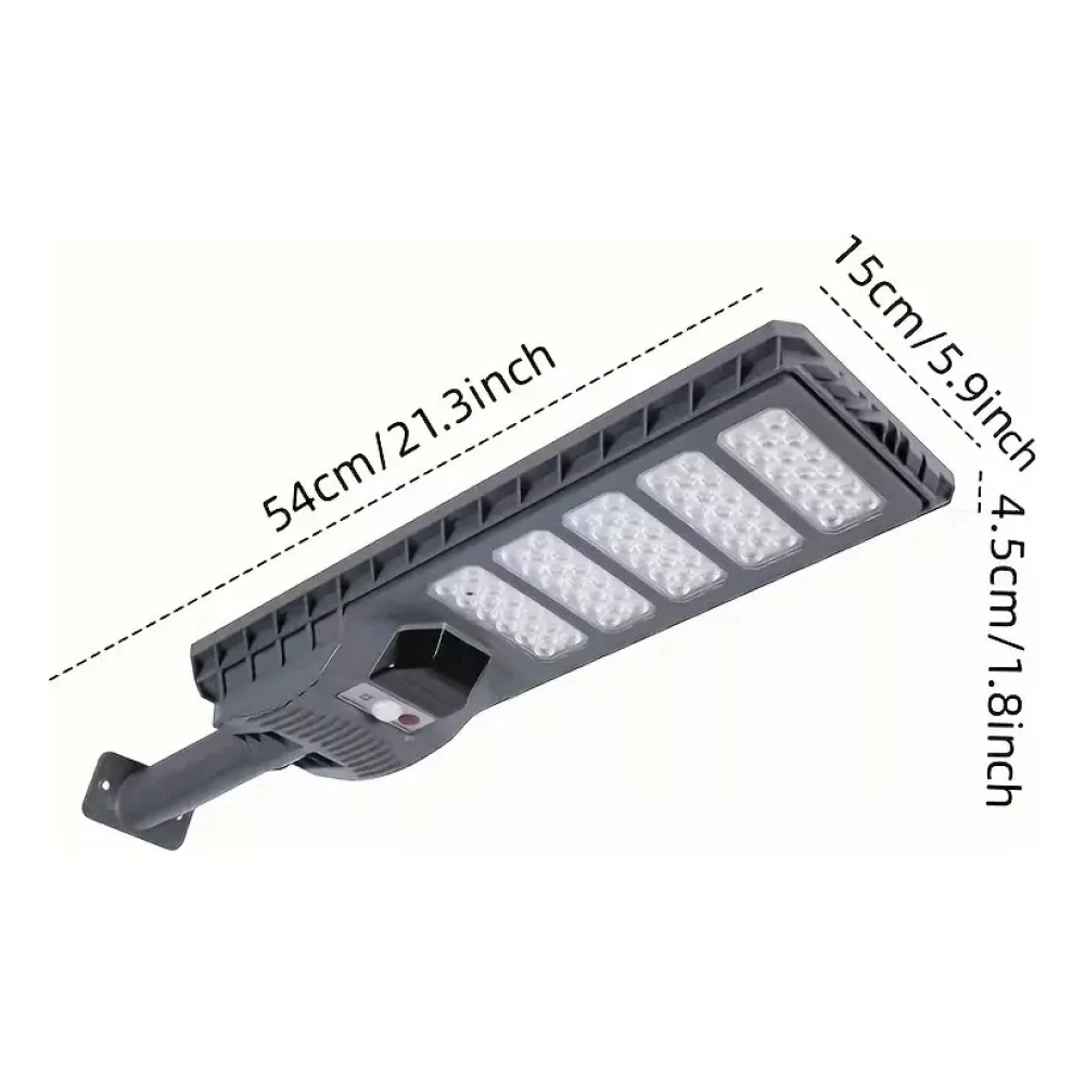 Foco lampara solar 500w + tubo