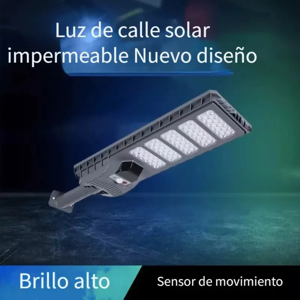 Foco lampara solar 500w + tubo