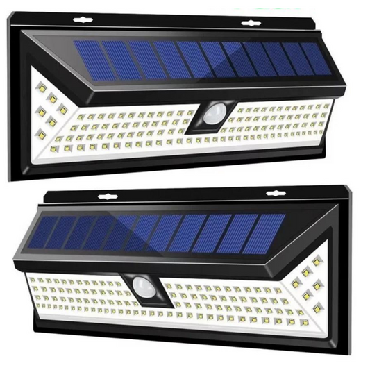 Lámpara Ancha de Pared LED Solar