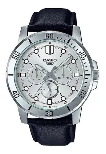 RELOJ CASIO H ANALOGO CUERO MTP-VD300L-