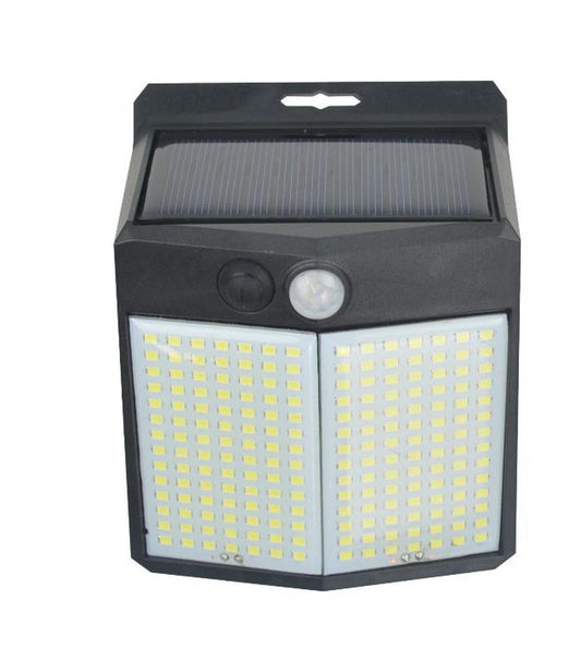 Aplique 196 Led Solar Contra Agua